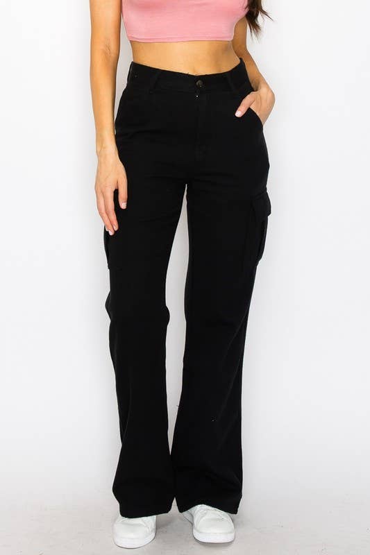 Heather Cargo Jeans